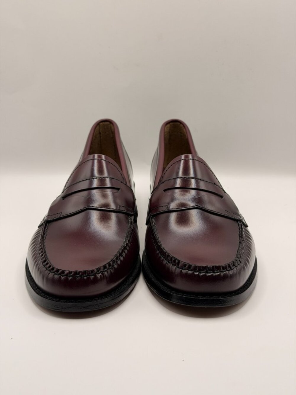G.H.BASS Womens Whitney Weejuns® Wine Penny Loafer Sz 11 - Picture 4 of 10